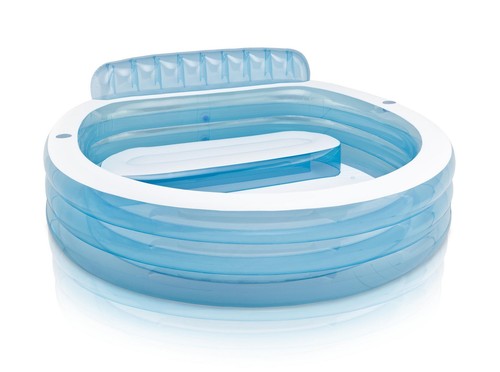 Piscine gonflable avec banc
