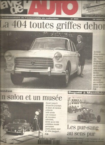 Vie auto n 694 jeep - la, n°694