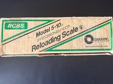 RCBS 5-10  Powder  Reloading Balance Beam Scale - All Items Included