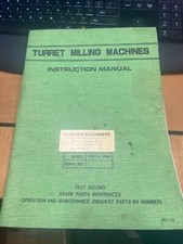 Import - Exacto - Turret Vertical Milling Machine Models  JTM-1 or JTM-2
