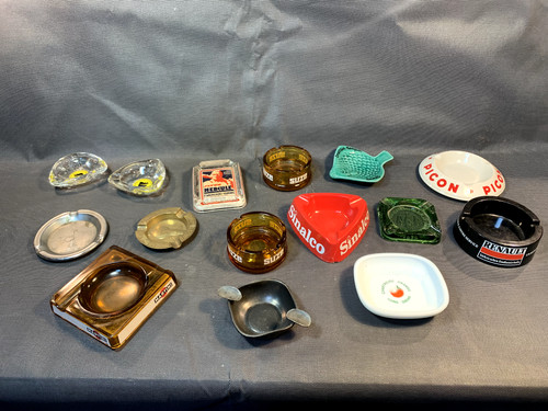 Lot anciens cendrier - lot, de