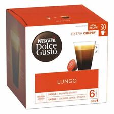 X30 Nescafé Dolce Gusto LUNGO Extra Crema Intensité 6 Dosettes Café 30 Capsules 