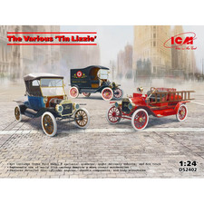 THE VARIOUS ‘TIN LIZZIE’ IL SET INCLUDE 3 AUTOMOBILI KIT 1:24 Icm Kit Auto Nouve