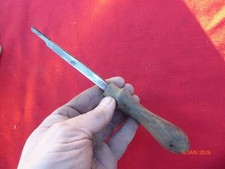 outil ancien de tour à bois