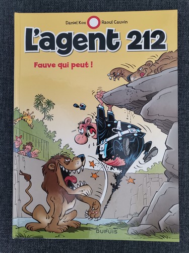 Agent 212 fauve qui - bd,