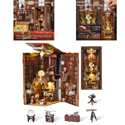 Minicity book nook kit diy - minicity,