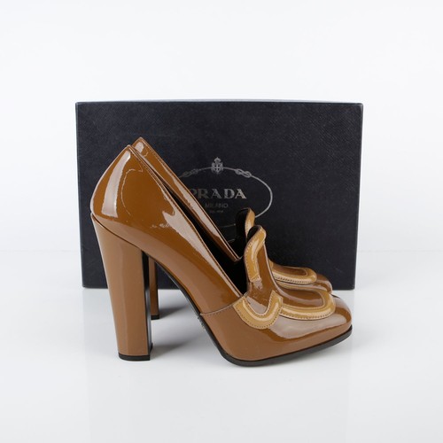 Prada chaussures cuir verni - prada,
