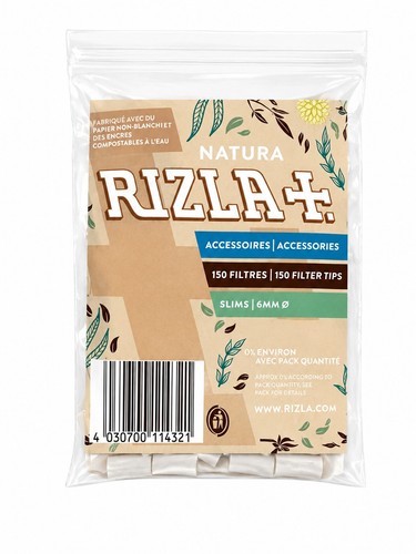 Rizla natura 150 filtres slim - natura,