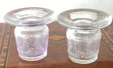 RARE VINTAGE LOT ENCRIER VERRE