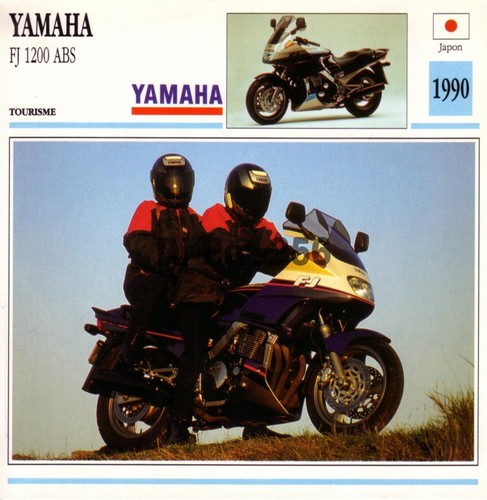 Fiche moto yamaha fj 1200 - moto, :