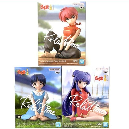 Lot figurines ranma - 3, 1/2