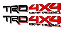 TRD OFF ROAD Decals stickers bed replacement oem sport 4x4 mountain TRD44ORV2M