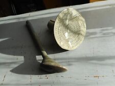 -ANCIEN POMMEAU D'ARROSOIR en ZINC LOT DE 2 SORTIE DU   GRENIER