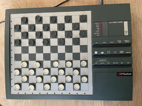 Jeu dames éléctronique - de,