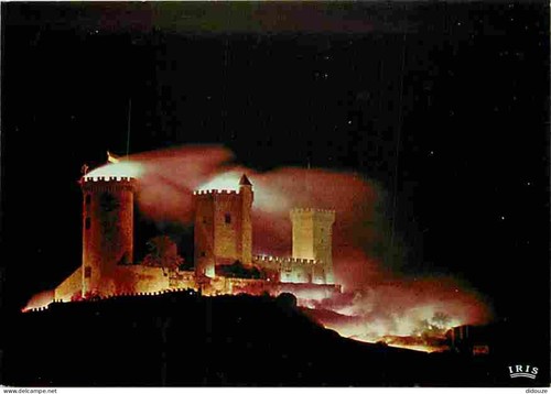 Carte postale foix le - -,