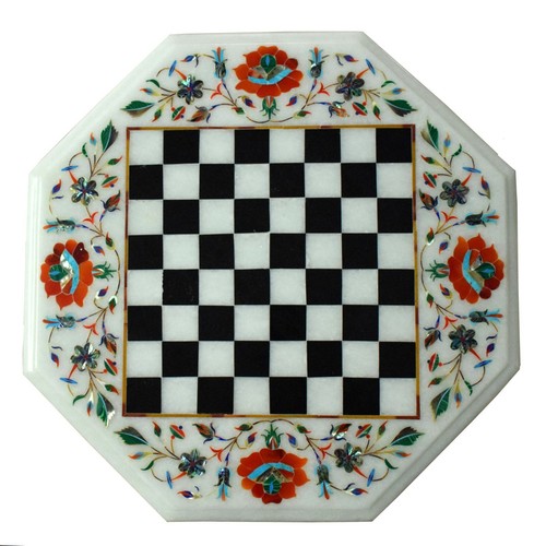 Table échecs marbre - d'échecs, en
