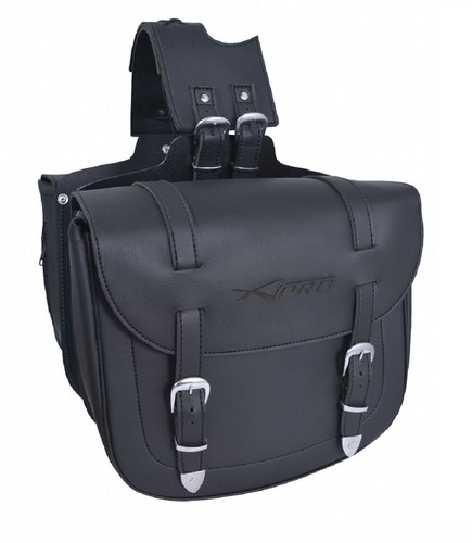 Sacoche éco cuir 15l moto - Éco-cuir,