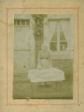 Antique photo ironer Vendée headdress
