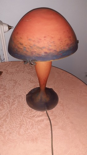 Lampe champignon pâte de - champignon,