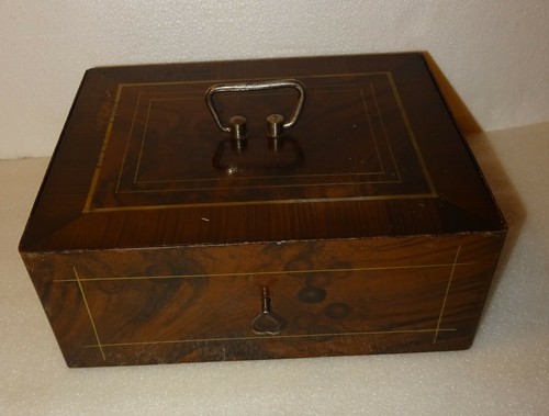 Ancien coffre coffret - ancien, coffre.