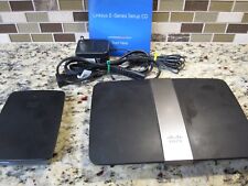 Linksys E4200 750 Mbps 4-Port Gigabit Wireless N Router and RE-1000