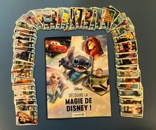 Lot COMPLET (108 Cartes DISNEY/LECLERC 2025+1 Album) Découvre la magie de DISNEY