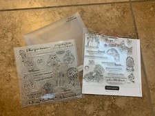 Close to My Heart  Acrylix Acrylic Double Stamp Set - Pair-A-Phrase NEW CTMH