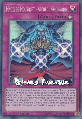 Magie de mousquet - yu-gi-oh,