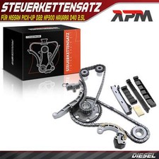 Kit de Chaîne Distribution pour Nissan NP300 Pick-Up D22 Navara D40 2.5L