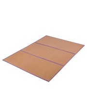 VEVOR Tatami Matelas Japonais Pliable Tapis en Rotin Naturel 203x140 cm Yoga