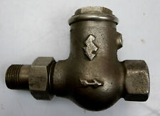  old 3/4 anti return valve flower radiator central heating pump