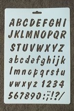 POCHOIR  PLASTIQUE 26*18cm 