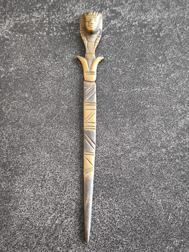 Coupe papier bronze - en,