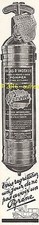ADVERTISEMENT PYRENE FIRE EXTINGUISHER CAR PHILLIPS & BREAD 1926 FRENCH AD
