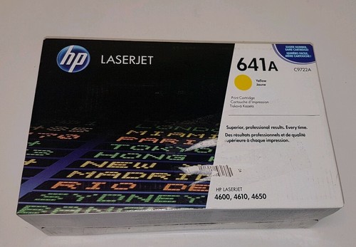 Toner jaune c9722a - jaune, 641a
