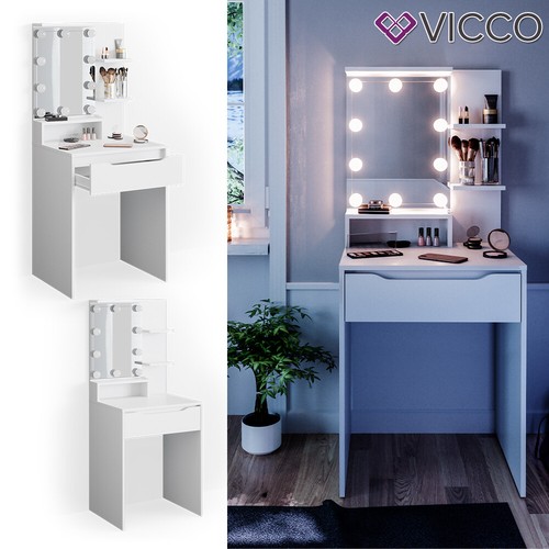 Coiffeuse vicco ruben commode - coiffeuse,
