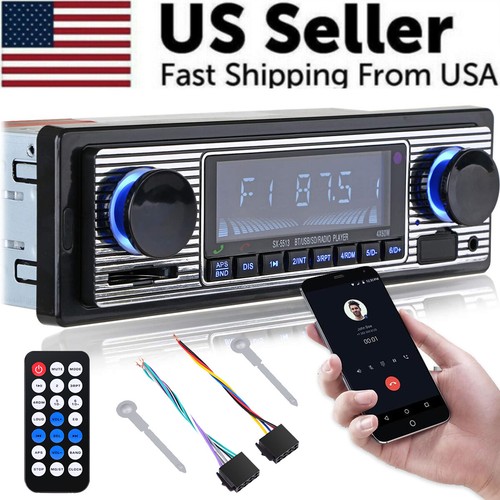 Bluetooth vintage car - vintage, stereo