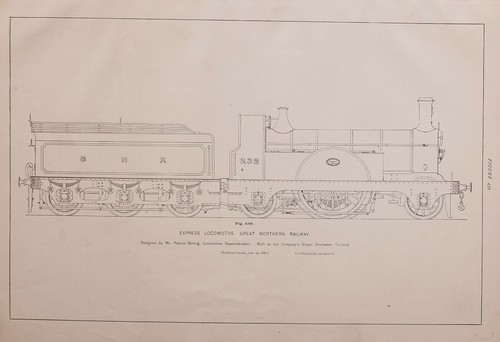 1886 chemin fer locomotive - chemin, de