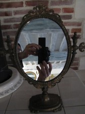 Miroir de table psyché en bronze 