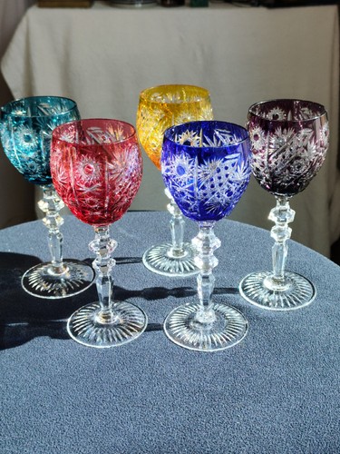 Verres vin en - vin,