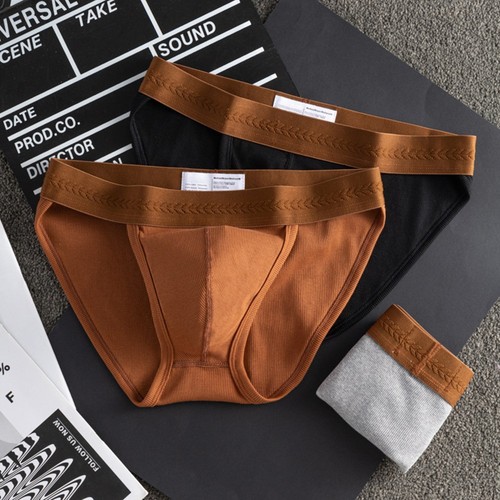 Slip homme taille - basse, coton