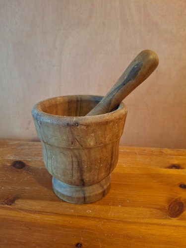 Mortier pilon bois - et,