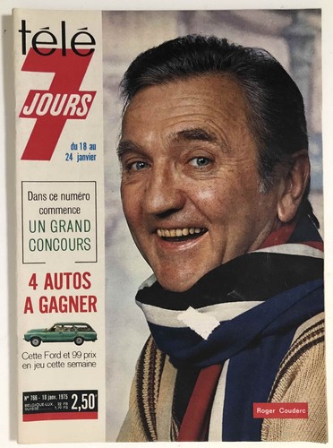 Tele jours 766 1975 - jours, 766-1975-roger