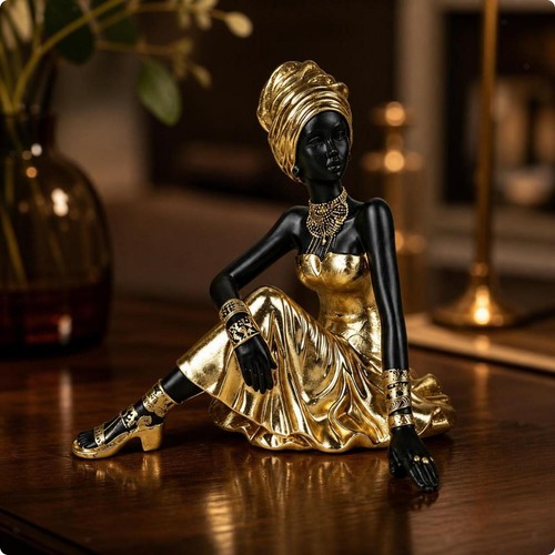 Figurine femme africaine - de,