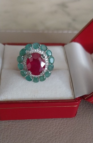 Bague ancienne rubis - ancienne, et