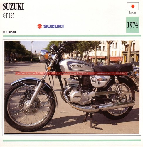 Suzuki 125 gt125 - suzuki,