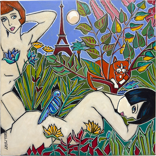 Tableau paris tropical - tableau,