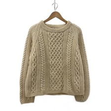 INVERALLAN Aran Knit Sweater