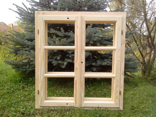 Fenetre bois pin a - en,