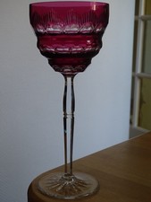 ANCIEN VERRE A VIN COULEUR
